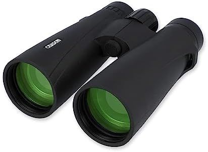 Carson VX Series 12x50mm Full Sized High Definition Waterproof Binoculars, Black (VX-250)