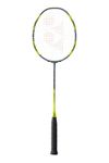 YONEX Arcsaber 7 Play Strung Graphite Badminton Racquet with Full Cover (Grey/Yellow)