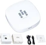 EMIUZEK AirPlay 2 Streaming Audio Receiver Adapter Works with Siri WiFi and Bluetooth Spotify&Tidal Connect Direct Multiroom Multizone Supporting 192khz/24bit Hi-Res Audio