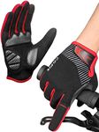 COFIT Anti-Slip Cycling Gloves, Touchscreen Full Finger Gloves Men Women Mountain Bike Gloves for BMX ATV MTB Riding, Road Racing, Bicycle, Climbing, Boating etc