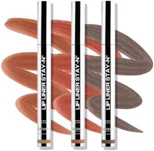 Sacheu Lip Liner Stay-N - Peel Off Lip Liner Tattoo, Peel Off Lip Stain, Long Lasting Lip Stain Peel Off, Infused with Hyaluronic Acid & Vitamin E, For All Skin Types, Core Bundle
