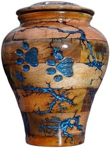 Wooden urn