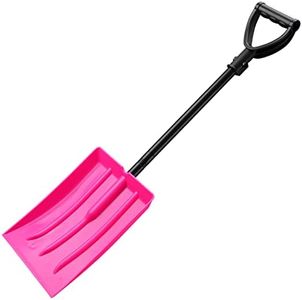 Snow Shovel for Kids Toddler, Light Weight Kids Snow Shovel with Steel Handle, Heavy Duty Emergency Shovel for Car, Detachable Shovel for Driveway Home Garden Camping Beach