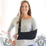 Brownmed - Joslin Sling Ultimate Arm Sling - Arm Sling for Men & Women to Support Shoulder, Elbow, or Wrist Injury - Arm Immobilizer, Shoulder Stabilizer & Rotator Cuff Support - Adult