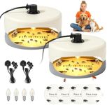 Mineup 2 Pcs Flea Traps for Home, L