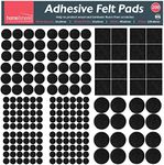 200pk Black Furniture Pads Floor Pr