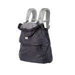 Ergobaby Winter Cover, rain and Cold Protection with Fleece Lining for All Ergobaby Baby Carriers, All-Weather Protection with Water-Repellent Cover, Charcoal