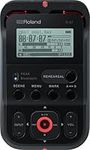 Roland R-07 High-Resolution Portable Audio Recorder, Ultra-Portable Recorder with Wireless Listening And Remote Control, Black