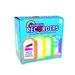 Junior Learning Rainbow Recorders Set of 4 | Voice Recorder for Kids | 1 Minute Recording Perfect for Teaching Pronunciation and Listening Activities