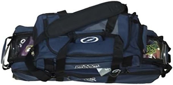 Storm Deluxe Tournament 3 Ball Deluxe Tote Roller- Navy ()