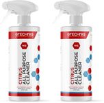 Gtechniq W5 All Purpose Cleaner - Car Degreaser Spray for Oil, Grease and Stain Remover. Suitable for Most Surfaces and Car Wheel Cleaner, 100% Biodegradable Car Cleaning Products. 500ml (Pack of 2)