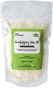 Pure or Nothing | Non-GMO Emulsifying Wax NF Pastilles - 8 oz. | Product of USA | 100% Natural Plant Derived | For Lotion, Cream Making & Cosmetic Formulation | Cosmetic Grade