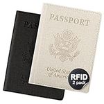 2 Pack Passport Cover With Card Slo