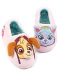 Paw Patrol Slippers Kids Girls 3D Ears Everest Skye Pink House Shoes 10.5 US Child