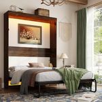 Hlivelood Queen Size Murphy Bed wit