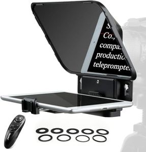 Destview T3 Teleprompter, Smartphone Tablet Teleprompter with APP & Remote Control, for Camera Video Recording, APP Control