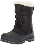 Baffin Women's Canada Snow Boots, Black, Numeric_9