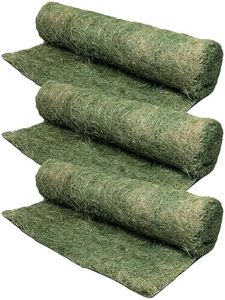 Dewitt 3-Pack Single Net Excelsior Blanket, Green, 4 x 112.5 Feet – Aspen Wood Fiber Erosion Control Mat with Netting for Soil Protection, Grass & Seed Establishment, Ground Cover and Landscaping