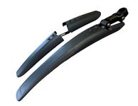 Shrenik Bicycle Fender Compatible 26, 27.5, 29 Inch Cycle Mudguard Front Rear Set Very Fine Plastic Material (Mudguard Set)