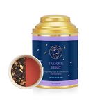 Dancing Leaf Tranquil Berry | Black Tea, Hibiscus, Orange peels & Mixed Berry | Black Tea Blend | Loose Leaf Tin (75 GMS)