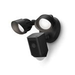 Ring Floodlight Camera Wired Plus | Latest Model | Black