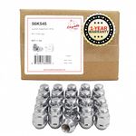 Wheel Accessories Parts 20 Pcs M12 x 1.5 12 x 1.5 Thread Bulge Acorn 35mm 1.38" Long Lug Nuts Chrome 21mm 13/16" Fits Many Chevy Honda Passenger Cars | Toyota Pass Cars with Aftermarket Wheels