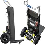 Electric Stair Climbing Dolly Heavy Duty, 1200W Motorized Powered Stair Climber Dolly Cart, 880lb Max Load, Electric Stair Climbing Hand Trucks Dolly for Moving (Black)