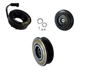 CoolTech AC Compressor Clutch KIT Coil Pulley Plate FITS 2007-2010 Ford F-150 8CYL 4.6L