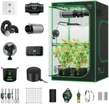VIVOSUN GIY Plus Smart Grow Tent Kit, 4x4ft 4-Plant System, WiFi-Integrated Automatic Grow System with 2000D Mylar Grow Tent, Full-Spectrum Programmable Grow Light, Enhanced Ventilation & Circulation