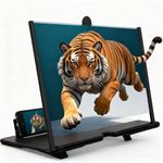 Screen Magnifier Version, Mobile Phone Screen Amplifier, 2026 Upgrade Amplifier Desktop Magnifying for Movies and Videos, Supports All Smartphones (Black, 10 Inch)