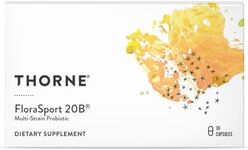 Thorne Research - FloraSport 20B Probiotic Supplement, 20 Billion Active Cultures per Capsule - 30 Capsules