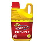 Trishul Black Phenyl Liquid Surface Floor Cleaner | Remove Dirt | Germs | Bacteria & Kill Flies | Mosquitoes | Keep Home | Hospitals | Offices | Schools & Washrooms Germ Free | ISI Marked | 1 Ltr