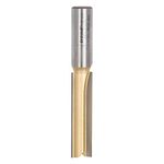 Trend Straight Two Flute Worktop Router Cutter, 1/2 Inch Shank, 12.7mm Cut Diameter & 50.8mm Cut Length, Tungsten Carbide Tipped, BR01X1/2TC