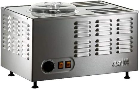Musso Pola Stella Ice Cream Maker – Stainless Steel, 1.5L
