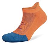 Balega Unisex Hidden Comfort Socks, Denim/Neon Orange, S UK