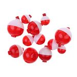 ABS Plastic Fishing Floats -12pcs (Assorted)