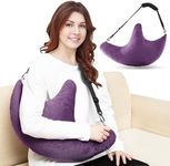 Muwago Shoulder Surgery Pillow, Rotator Cuff Pillow for Neck and Shoulder Pain, Post Surgery Pillow for Sleeping or Sitting, Ergonomic Pillow for Neck and Shoulder, Soft Side Sleeper Support Pillow