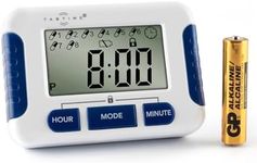 TabTime Timer, Electronic Pill Reminder with 8 Alarms per Day, Essential for Parkinson's Patients