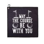 Golf Towels,Funny Golf Towel,Valentines Day Gift for Him,Golf Towels for Golf Bags for Men,Funny Golf Gifts for Men,Golf Towels for Men,Gifts for Golfers Husband Boyfriend Dad Him (Black #3)