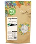 Wholefood Earth Sago Pearls 500 g | GMO Free | Natural