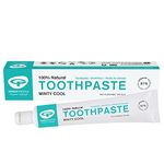 Green People Minty Cool Toothpaste 50ml | 100% Natural Mint Toothpaste for Adults | Certified Organic Dental Care | Fluoride free & SLS free | Toothpaste for Sensitive Gums | Vegan & Cruelty Free