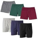 Molten Creek® Mens Plain Boxers Shorts Loose Fit, Durability And Longevity, Underwear Cotton Rich Button Fly Trunks Hipster Pants, 6 Pack, S-2XL (UK, Alpha, L, Regular, Regular, Assorted- 6 Pack)