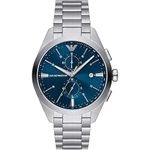 Emporio Armani Watch for Men Quartz/Chrono movement 43mm case size with a Stainless Steel strap AR11541