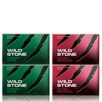 Wild Stone 2 Forest Spice Soap & 2 Ultra Sensual Soap (125 Gm Each)