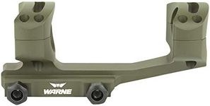 Warne Scope Mounts 30mm Generation 2 Mount Fits AR Rifles, OD Green