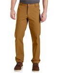 Carhartt Men's Rugged Flex Relaxed Fit Duck Utility Work Pant, Dark Coffee, 34W x 32L