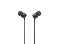 JBL T110 Wired In-Ear Headphones with JBL Pure Bass Sound, Black