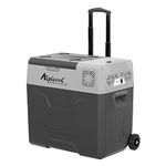 Alpicool CX50 50L Portable Refrigerator Car Fridge Freezer with Telescopic Handle Cool Box for camping, driving, Picnic