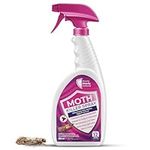 READY STEADY DEFEND Moth Killer Spray | 650ml | Repellent Protects Carpets, Clothes & Wardrobes From Moth Infestations | Non Staining & Low Odour | Kills on Contact | Effective & Easy to Use