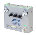 JOYO Compressor Effect Pedal with Precise Compression Knobs Adjusting Independent for Electric Guitar Bass - True Bypass (AVALLON R-19)